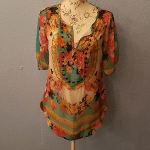 Floral blouse